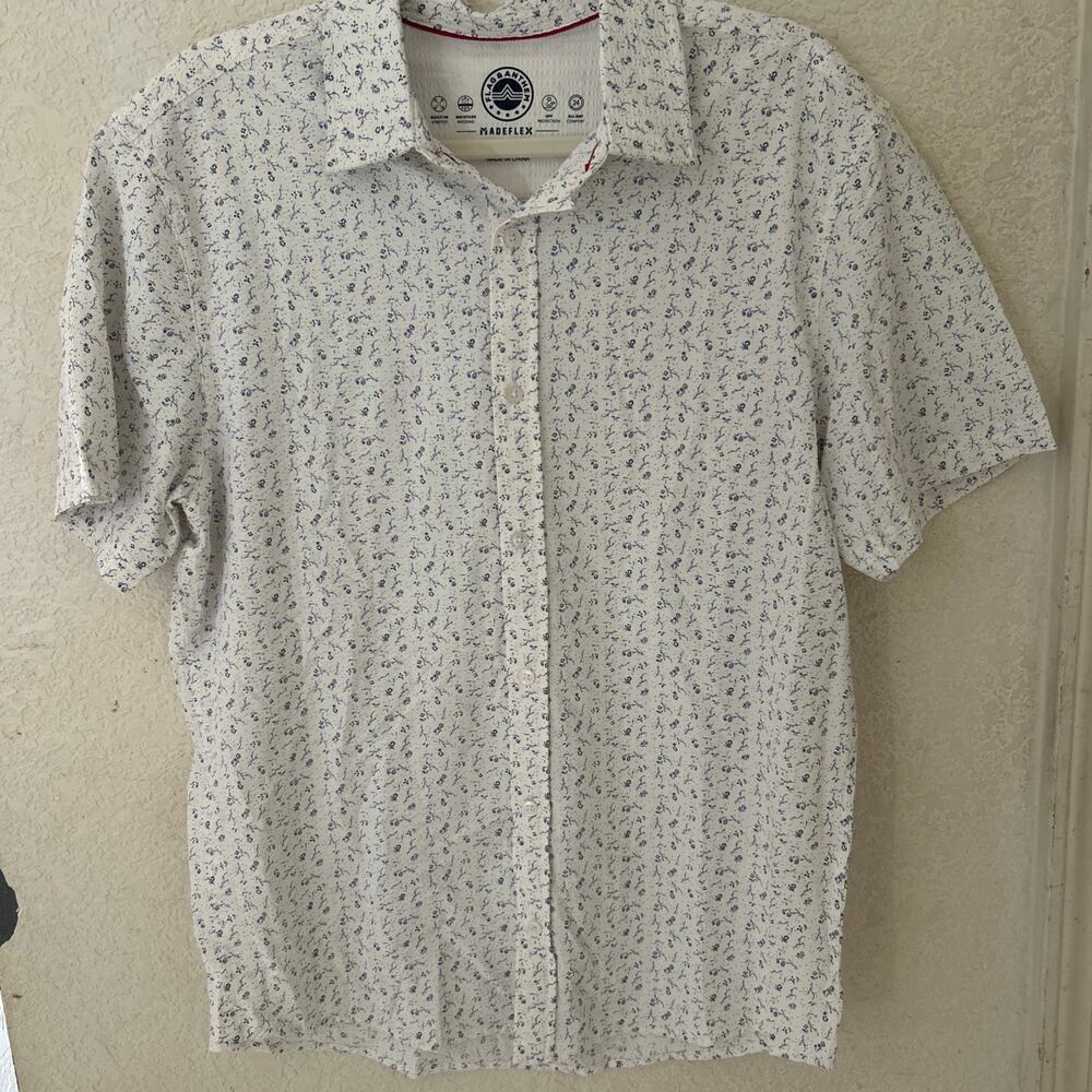 Flag and anthem madeflex oakwood floral print In White Size M